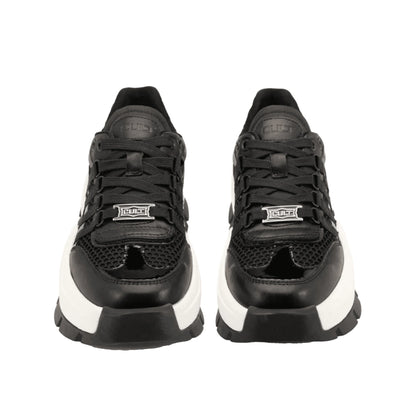 CULT TAYLOR 4703 Sneaker Nera Pelle Mesh