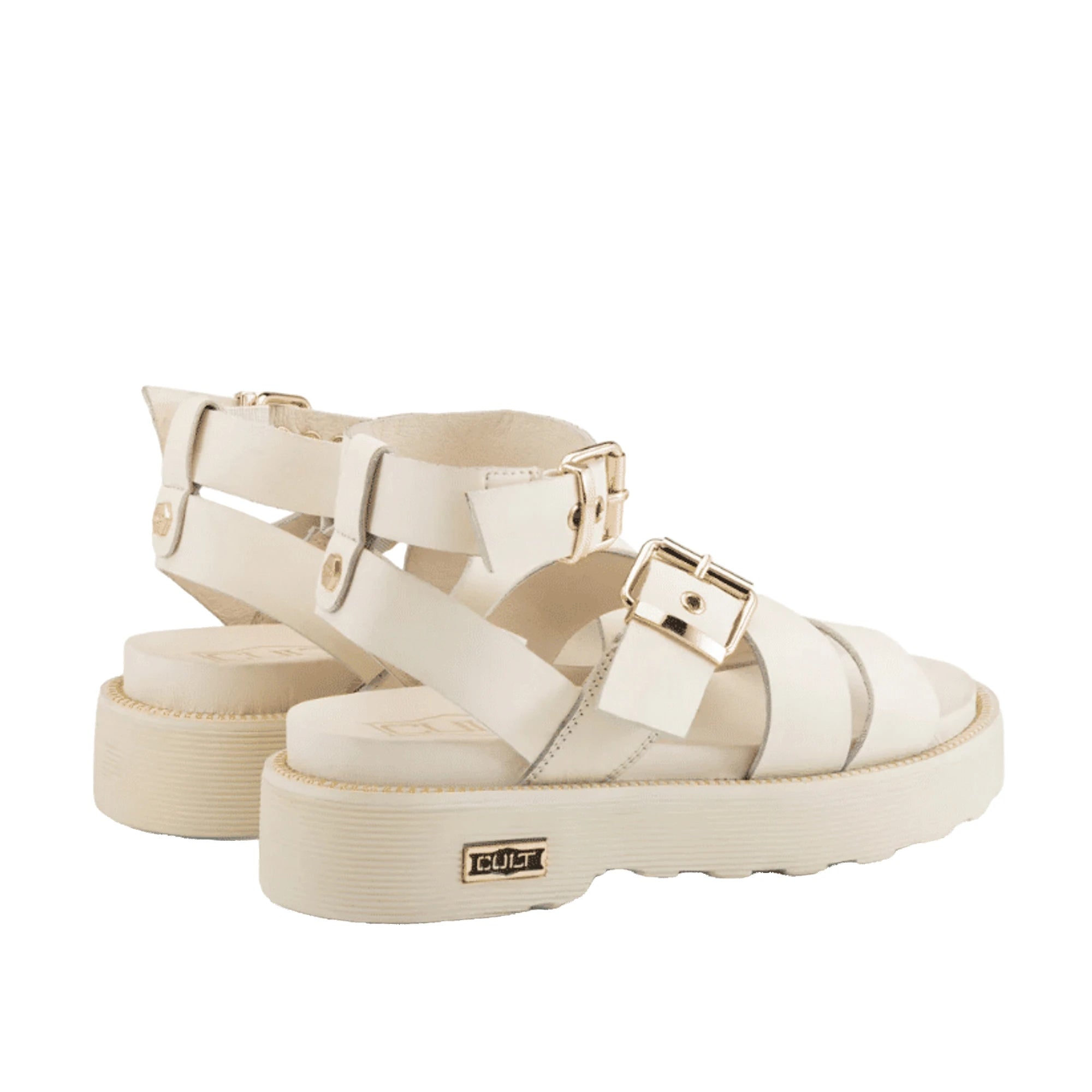 CULT Sandali Ziggy 3442 in Pelle Avorio