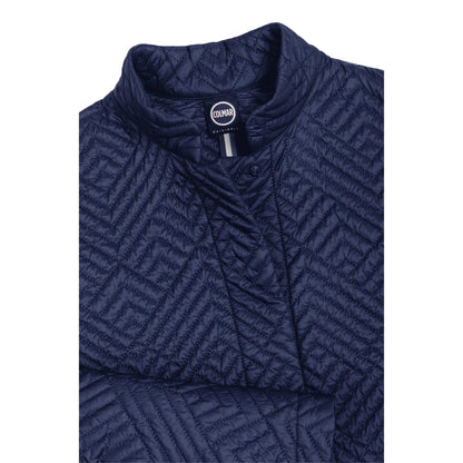 COLMAR Giacca Leggera Blu con Motivo Geometrico da Donna