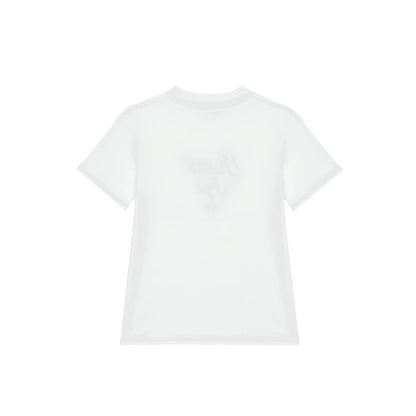 GUESS T-shirt Logo Bluette Oversize Cotone