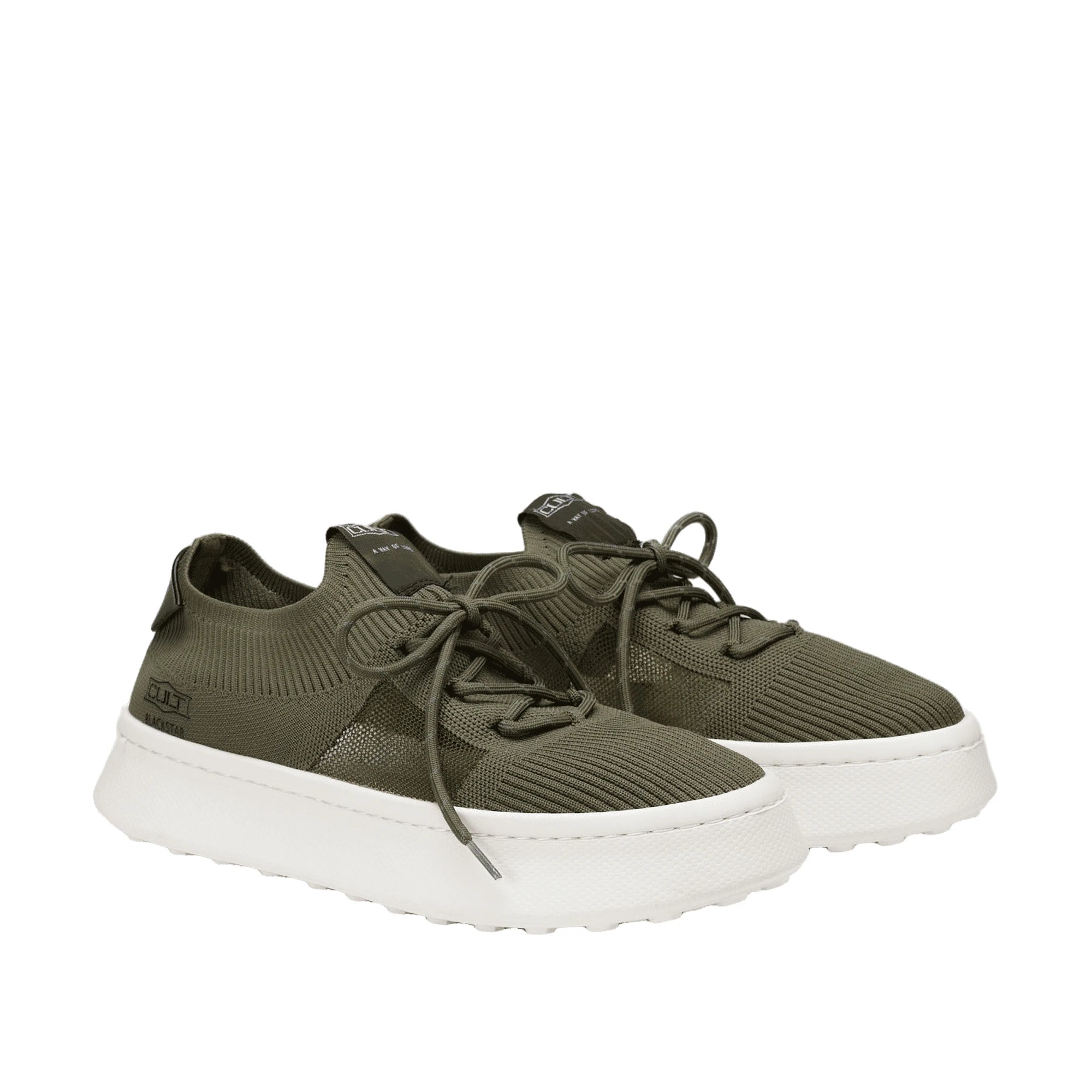 CULT BLACKSTAR 4498 Sneaker Knit Uomo Design Contemporaneo