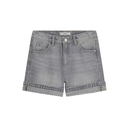 GUESS Shorts Denim Vita Alta Borchie Bambina