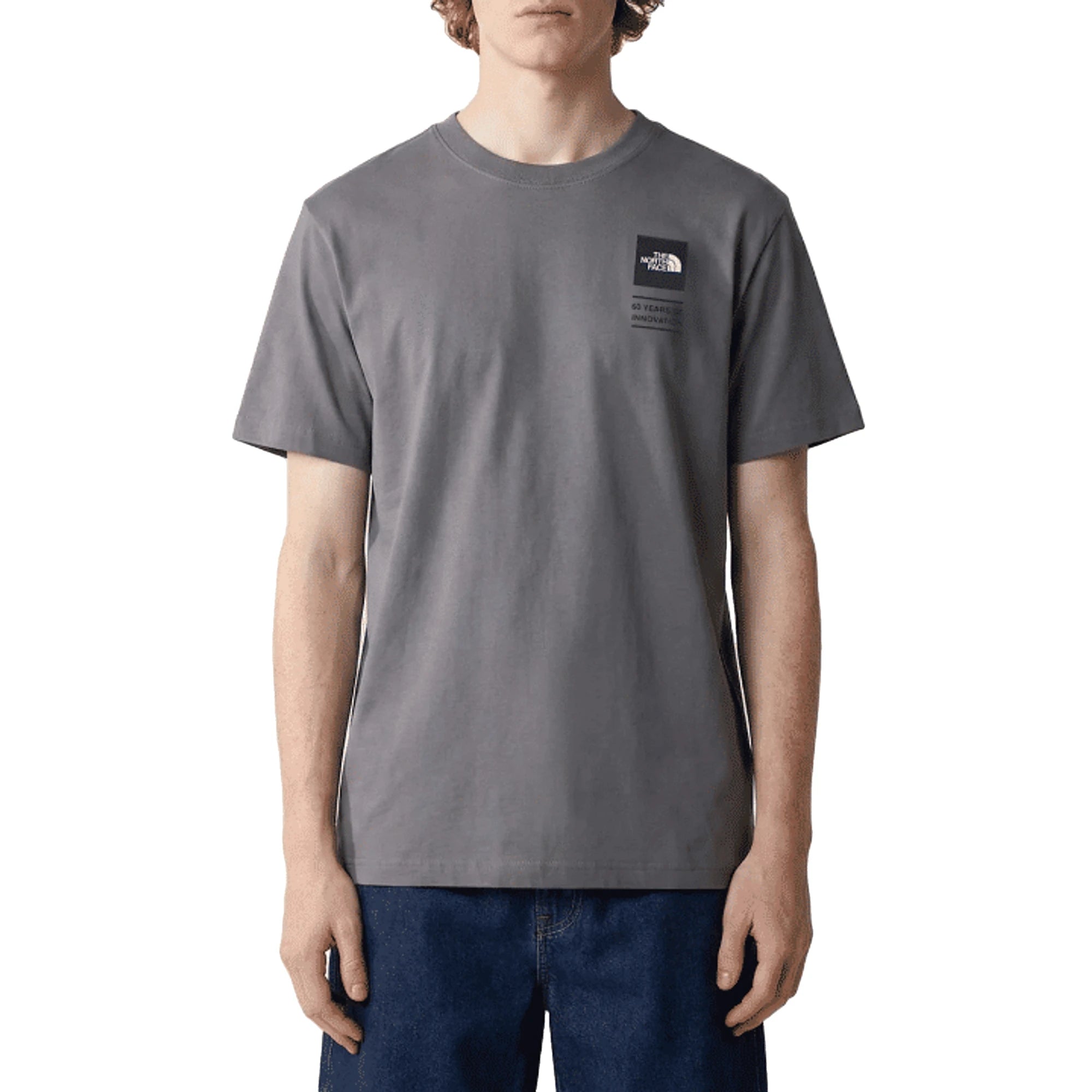 THE NORTH FACE T-Shirt M Bcd Celebration Relaxed Grigia Uomo