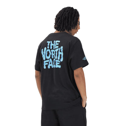 THE NORTH FACE T-shirt a manica corta Drip Logo Relaxed nera da uomo