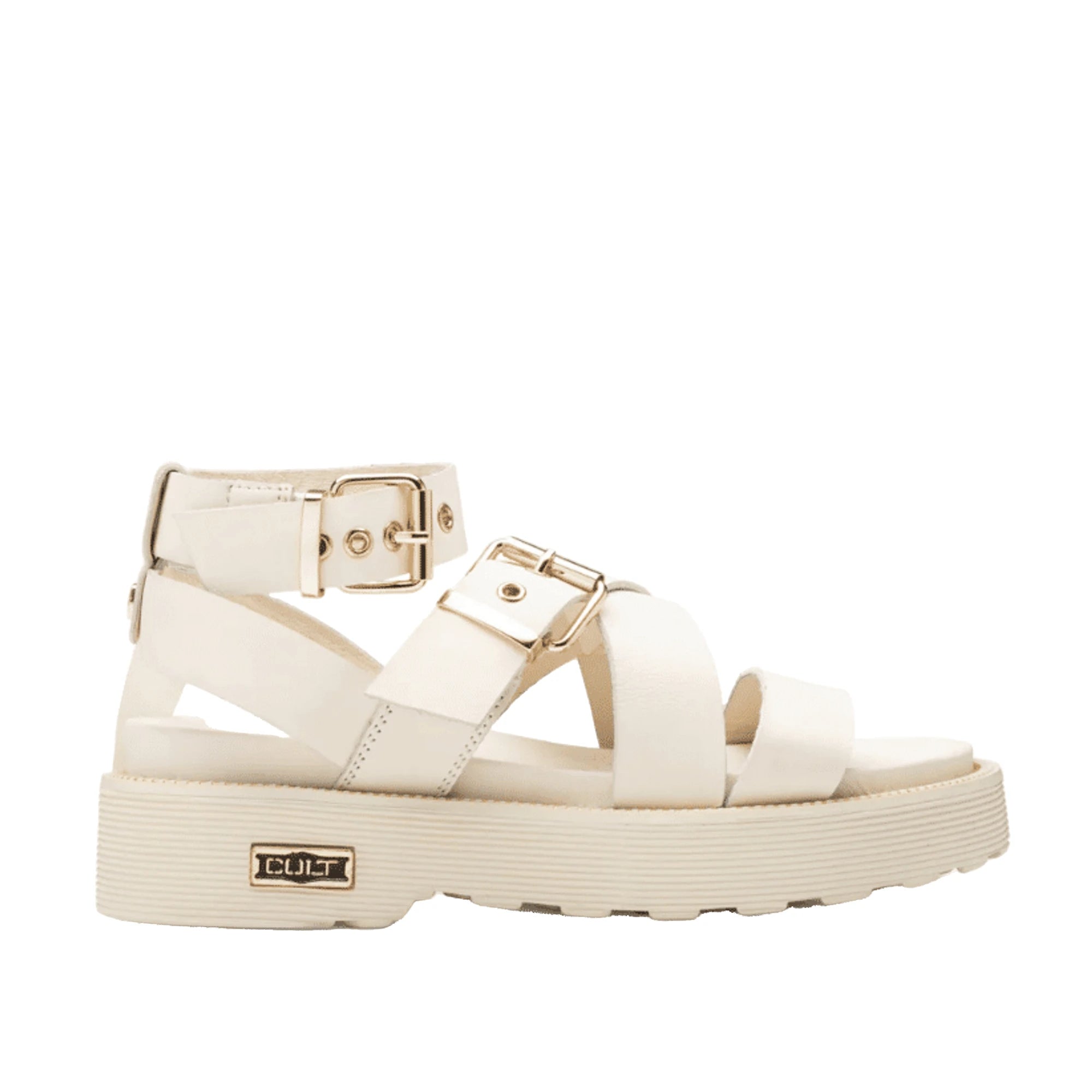 CULT Sandali Ziggy 3442 in Pelle Avorio