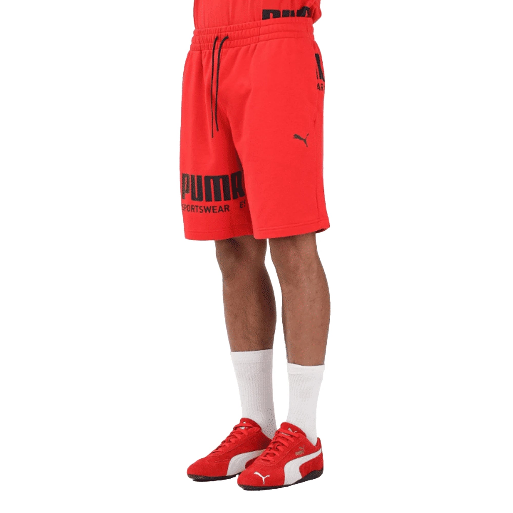PUMA Sport Shorts Rosso da Uomo