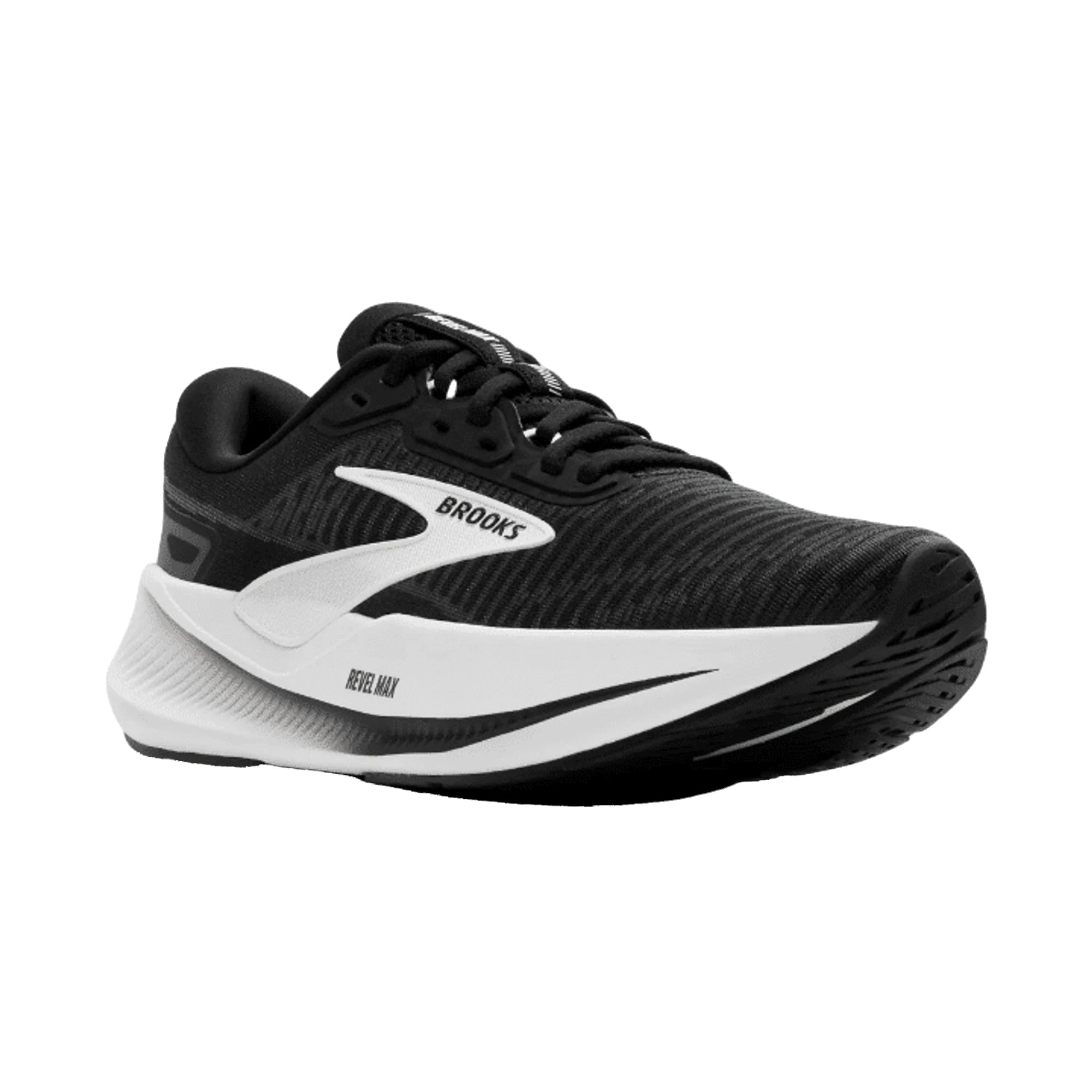 BROOKS Revel Max Scarpe da Corsa Ammortizzate da Donna in Nero