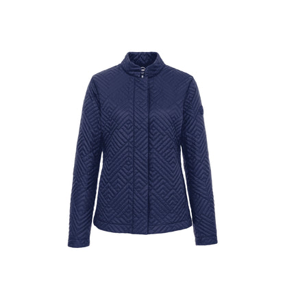 COLMAR Giacca Leggera Blu con Motivo Geometrico da Donna