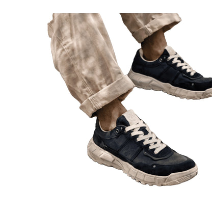 CULT Peyote 0053 Sneakers Uomo in Canvas e Suede