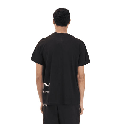PUMA T-shirt Sport Graphic Relaxed Uomo Nera