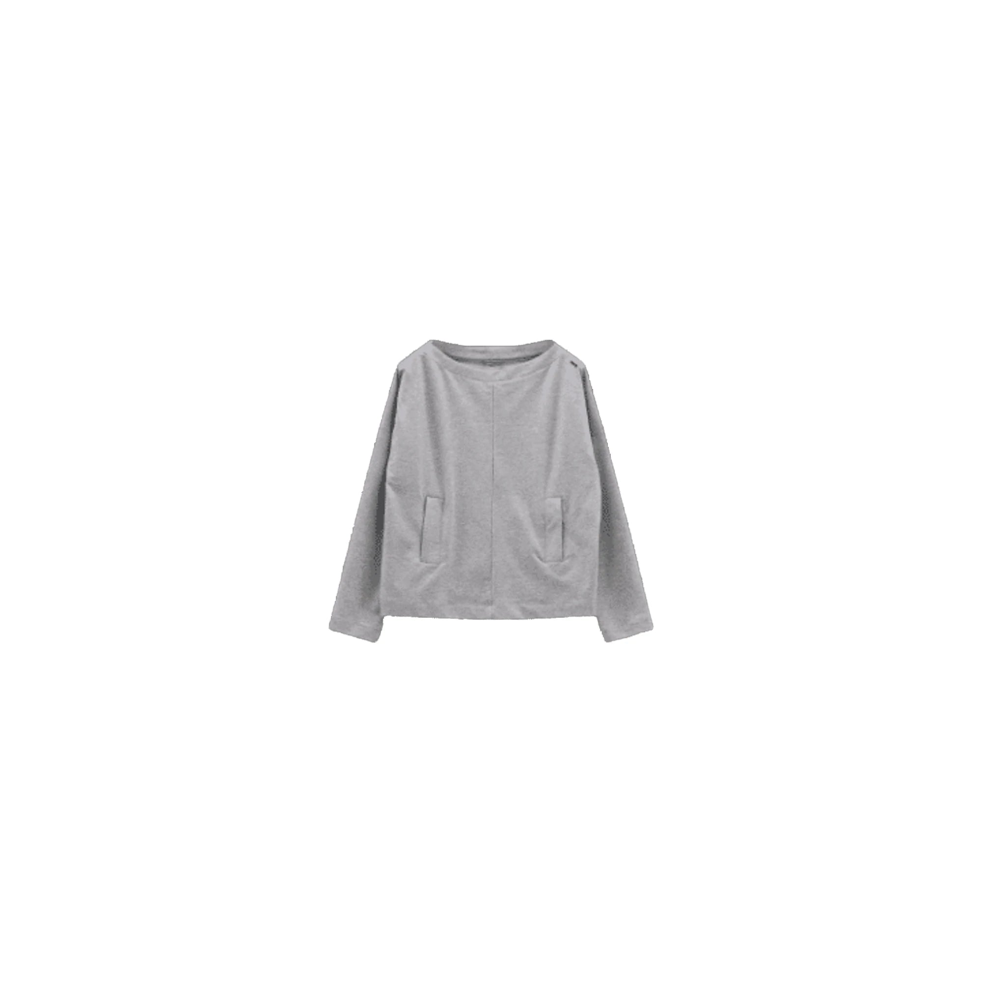 JEANNE BARET Felpa Verbena Scollo a Barchetta Mélange