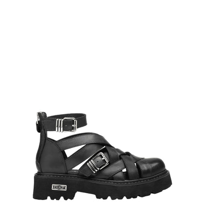 CULT Sandalo Donna SLASH 4694 in Pelle Nero
