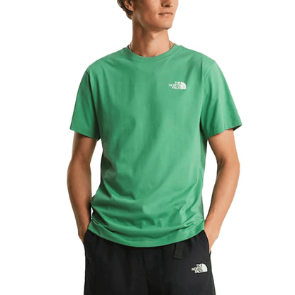 THE NORTH FACE T-Shirt Uomo Evolution Box Verde Regular Fit