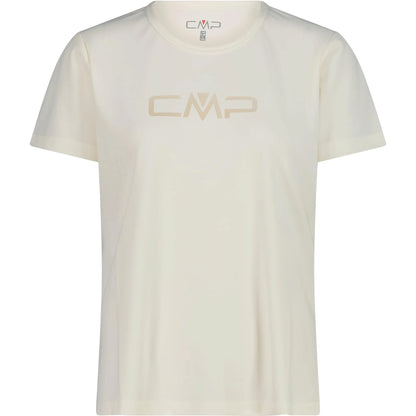 CMP Maglia Girocollo Donna Dry Function Antibatterica Offwhite