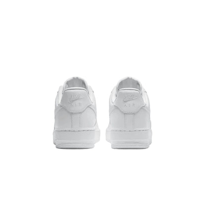 NIKE AIR FORCE 1 Sneakers in Pelle Bianca da Donna