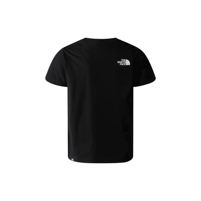 THE NORTH FACE T-shirt Simple Dome Logo Nera Ragazzo