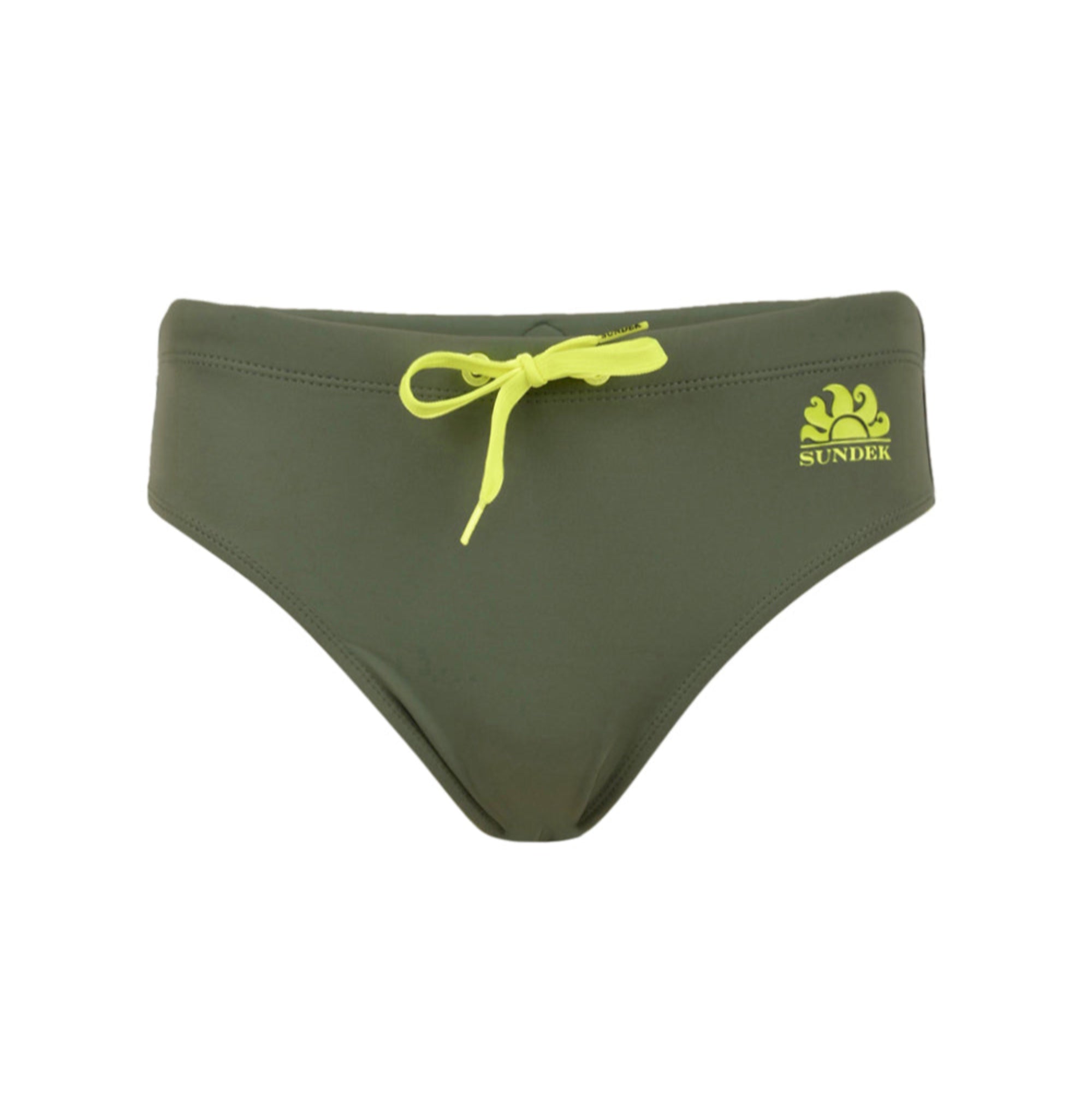 Costume Uomo a tinta unita, con stampa logo, modello slip