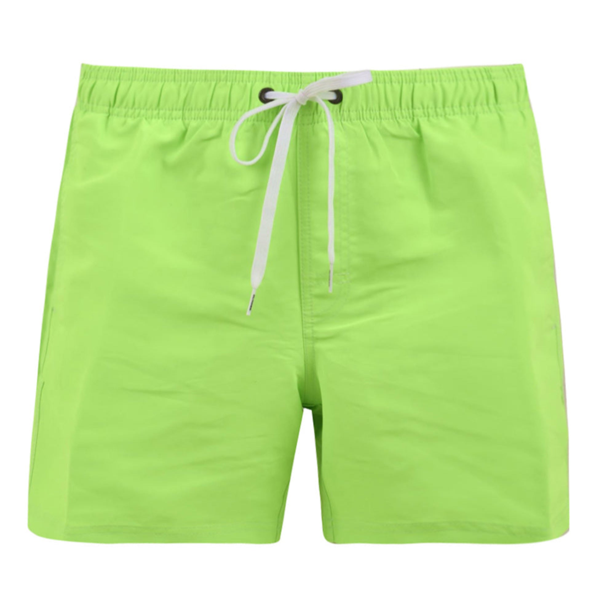 Costume Uomo a pantaloncino fluo, con dettaglio iconico multicolore sul retro