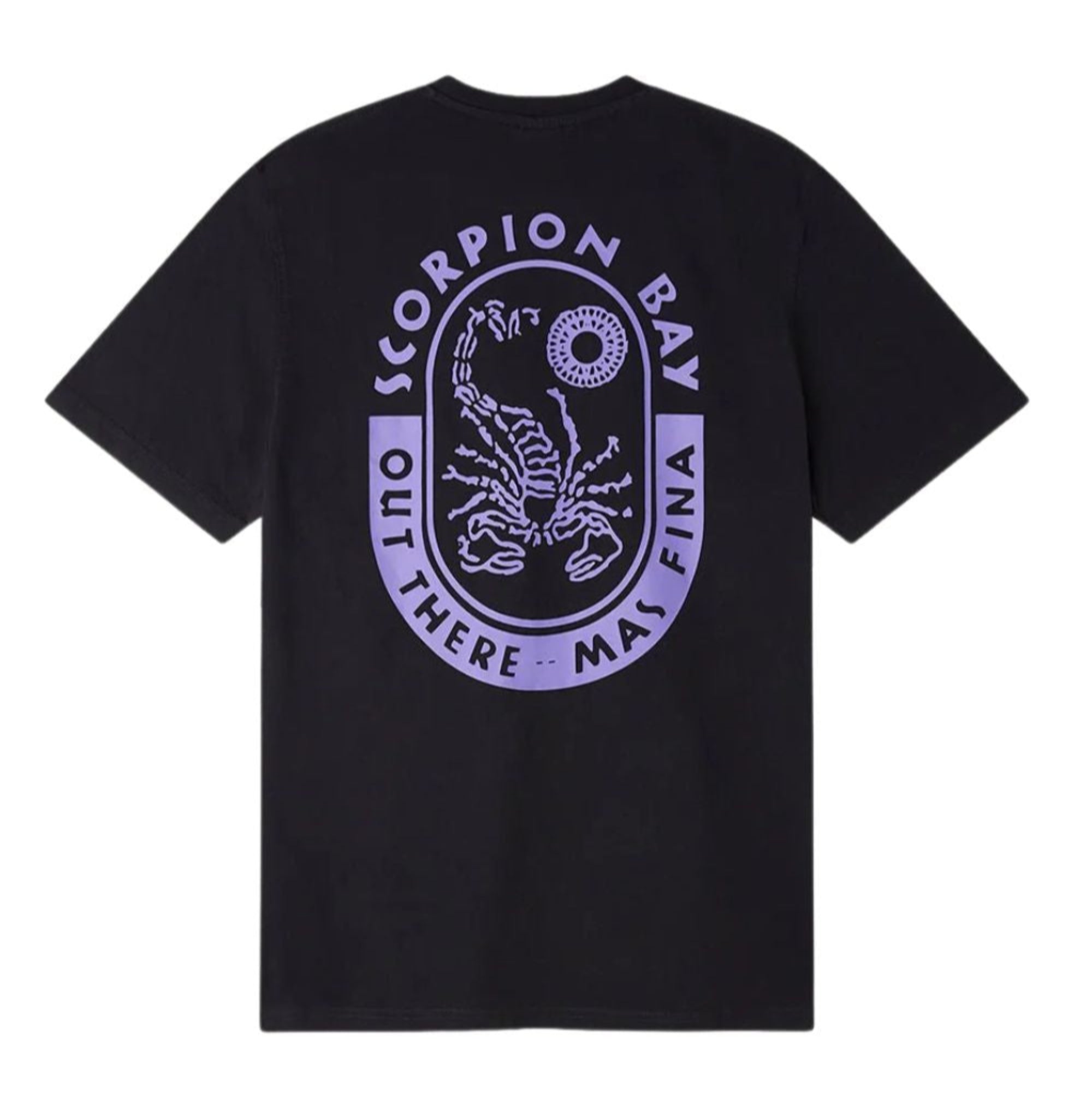 T-shirt Uomo Logo Iconic, con maxi stampa Viola posteriore