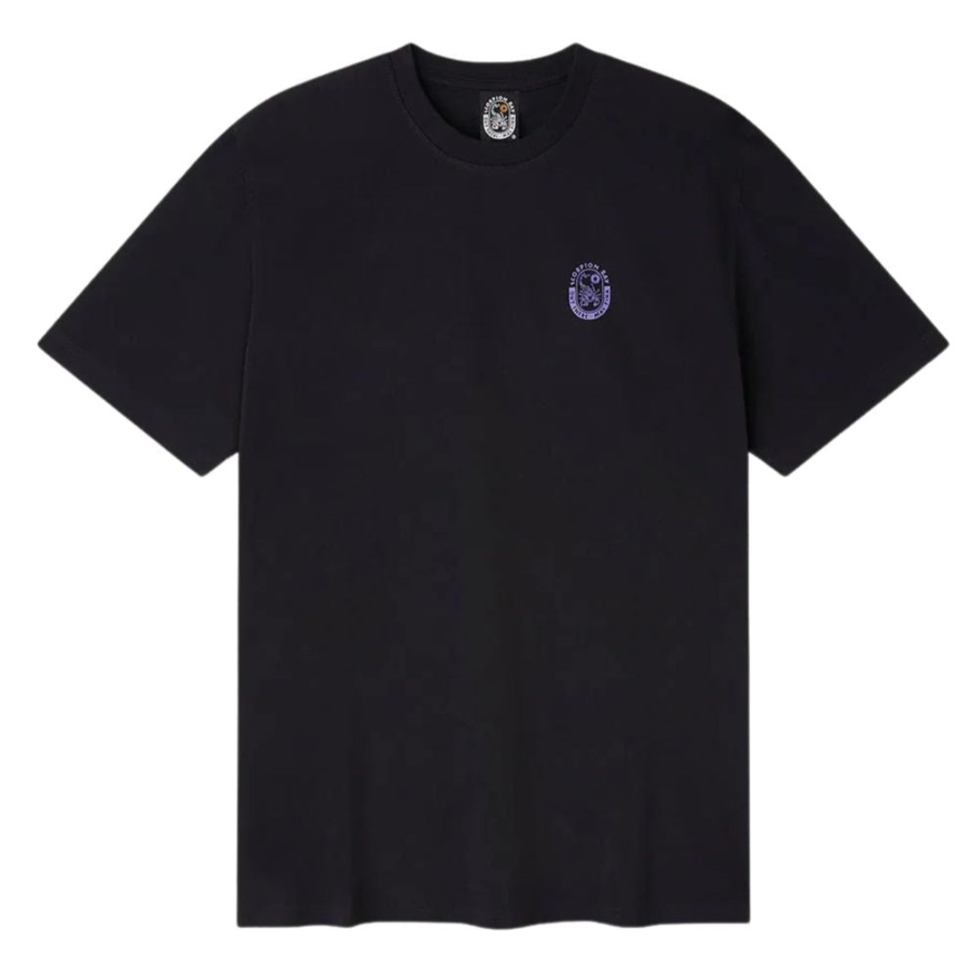 T-shirt Uomo Logo Iconic, con maxi stampa Viola posteriore