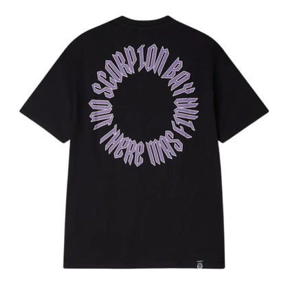 T-shirt Uomo Gothic Lettering, con stampe Viola