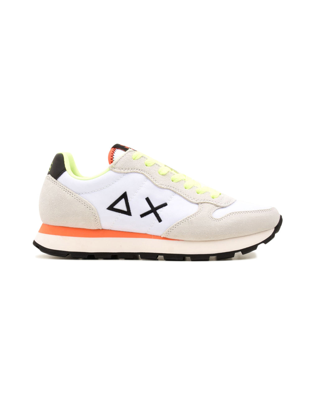 Sneakers Basse Tom Fluo SUN68 Uomo Bianco