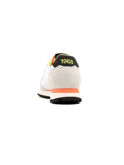 Sneakers Basse Tom Fluo SUN68 Uomo Bianco