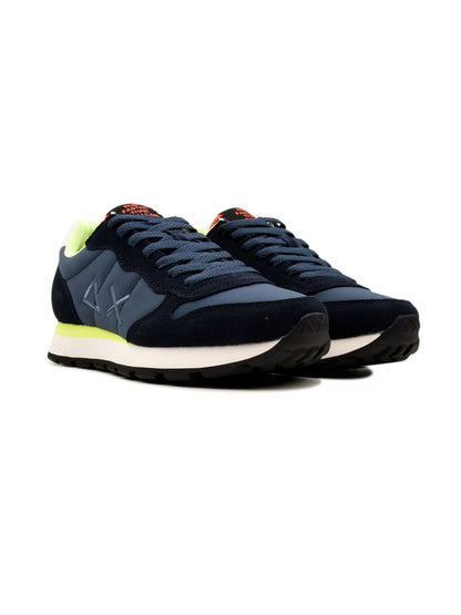 Sneakers Basse Tom Fluo SUN68 Uomo Blu