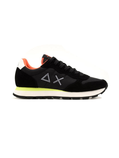 Sneakers Basse Tom Fluo SUN68 Uomo Nero