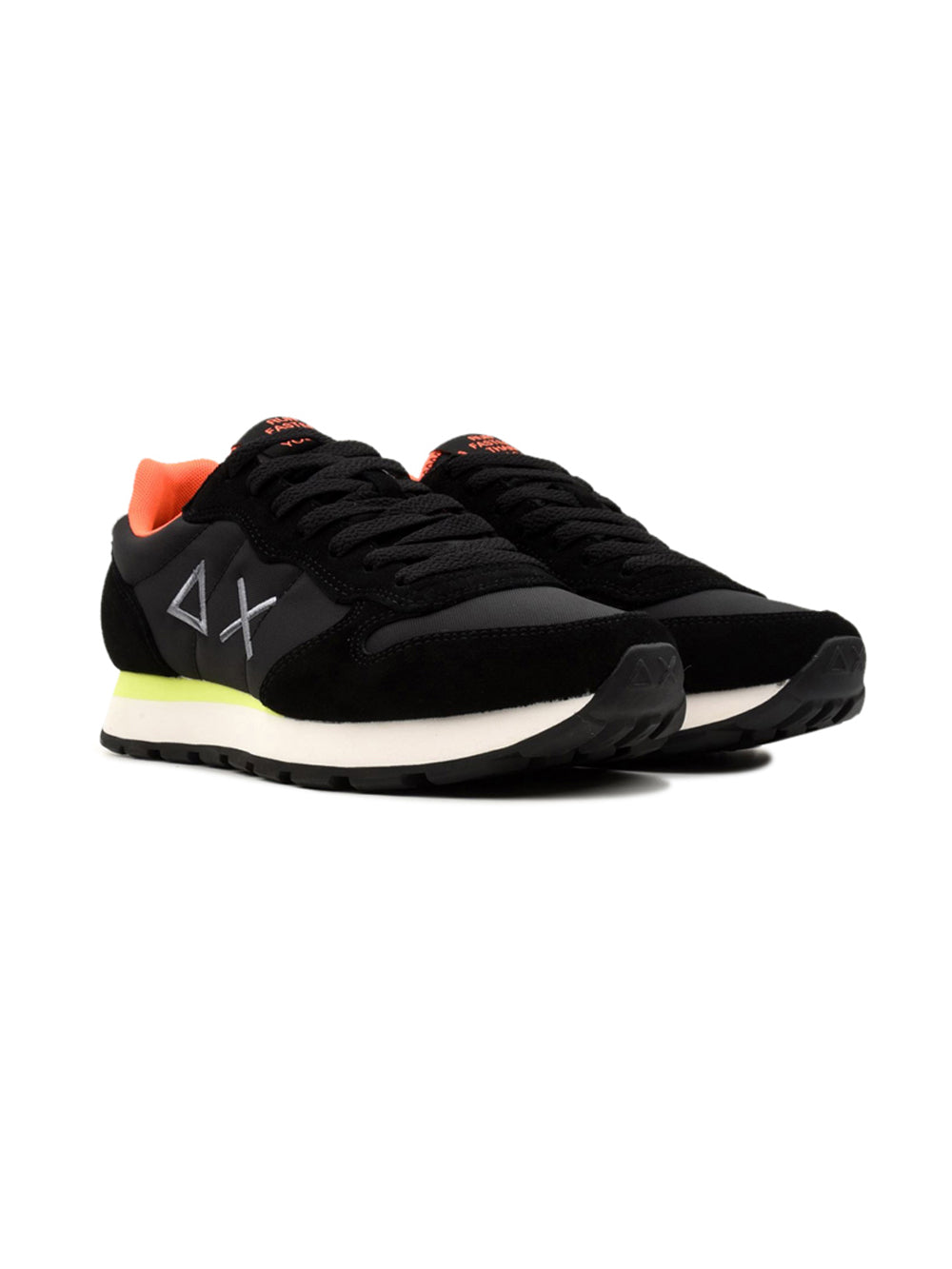 Sneakers Basse Tom Fluo SUN68 Uomo Nero