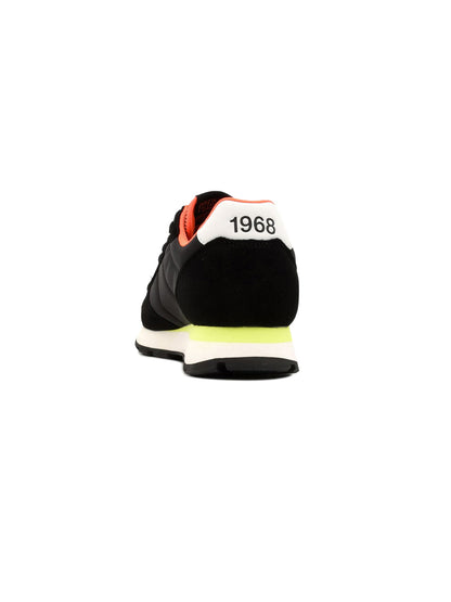 Sneakers Basse Tom Fluo SUN68 Uomo Nero