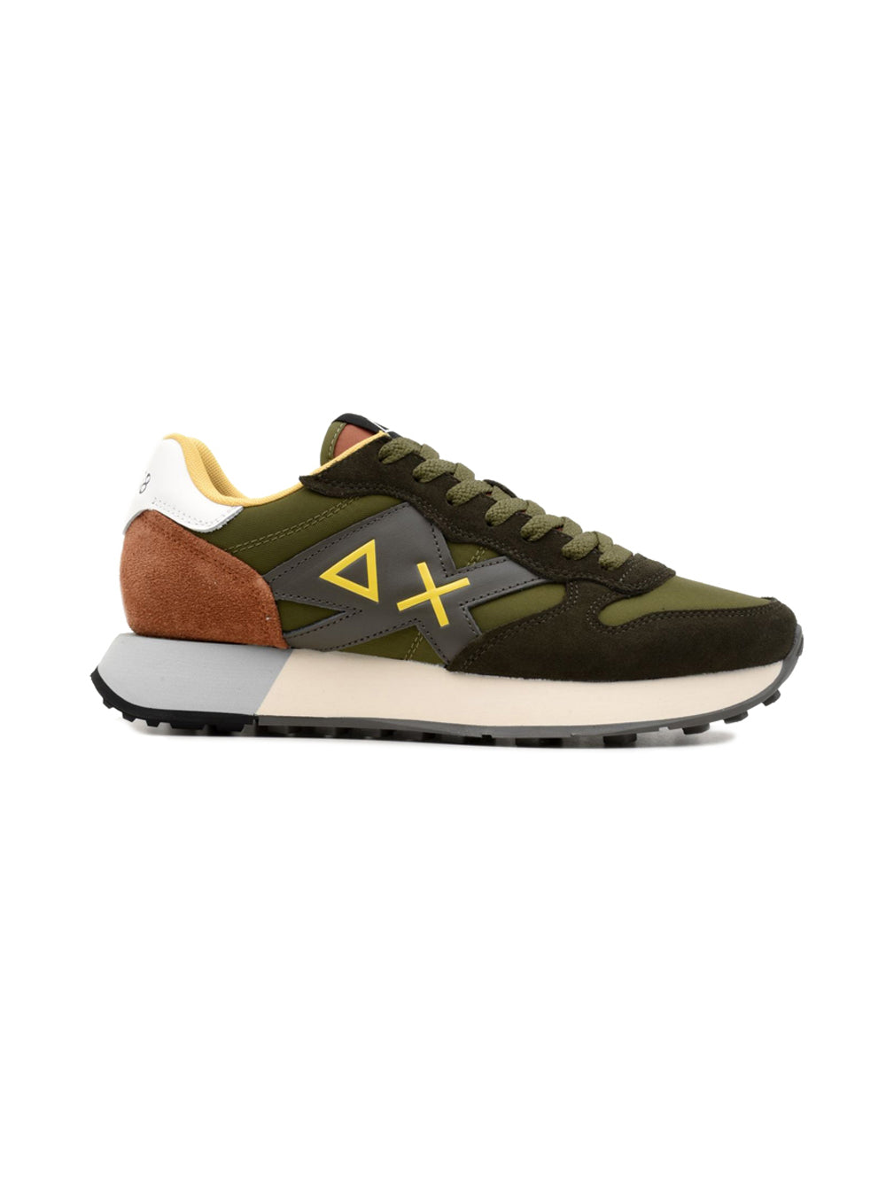 Sneakers Basse Jaki 2.0 Solid SUN68 Uomo Verde