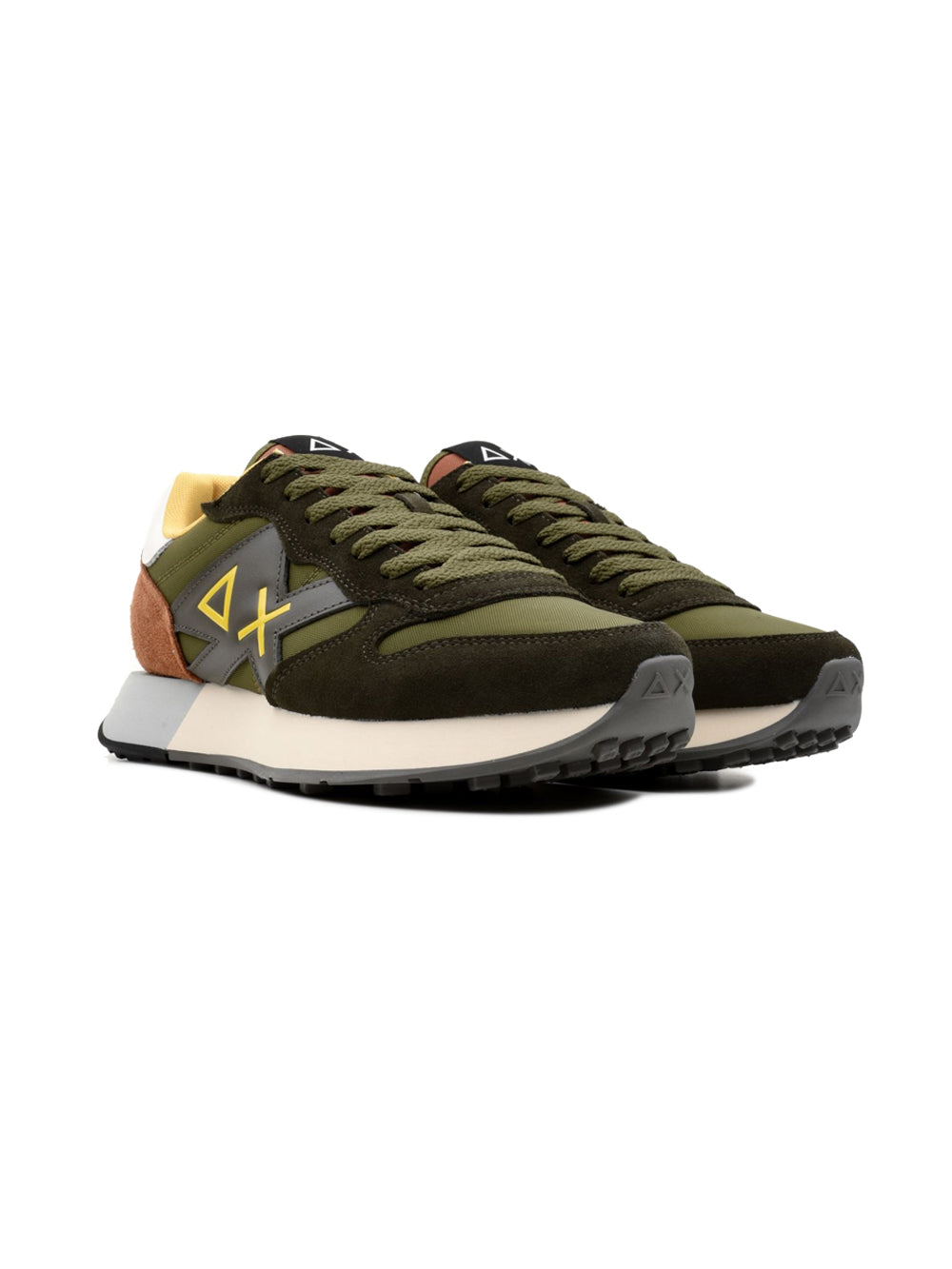 Sneakers Basse Jaki 2.0 Solid SUN68 Uomo Verde