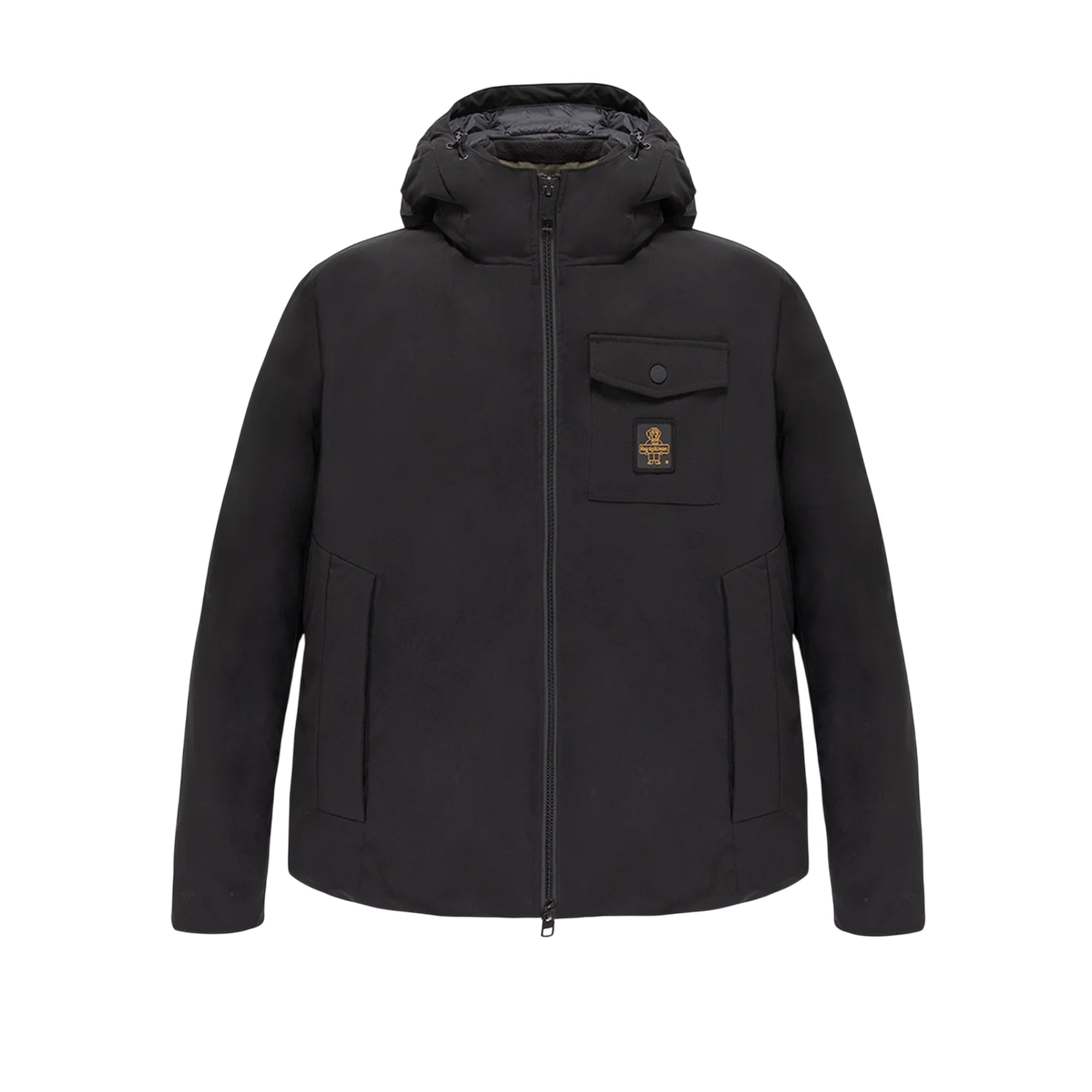 Piumino Uomo Polar con taschino Nero