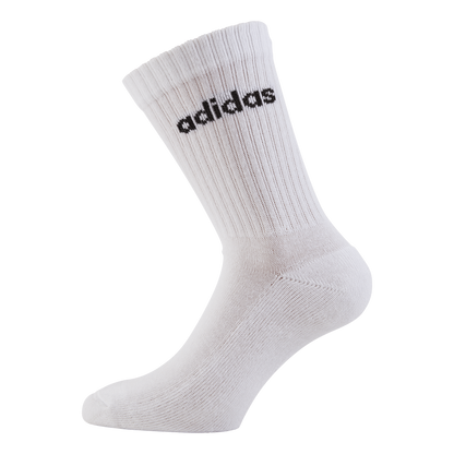 CALZE ADIDAS LINEAR TENNIS 3P CREW MIX