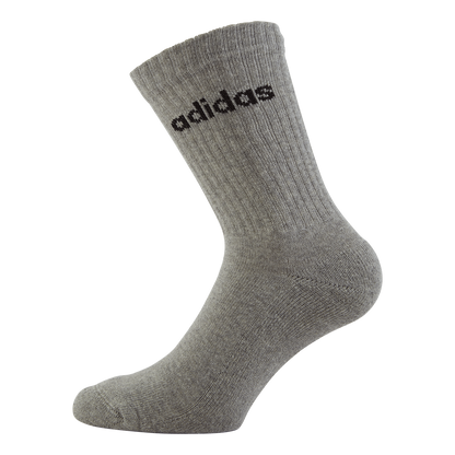CALZE ADIDAS LINEAR TENNIS 3P CREW MIX