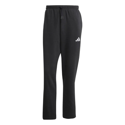 Tuta Uomo Nera con cappuccio ed iconiche 3-Stripes Bianche