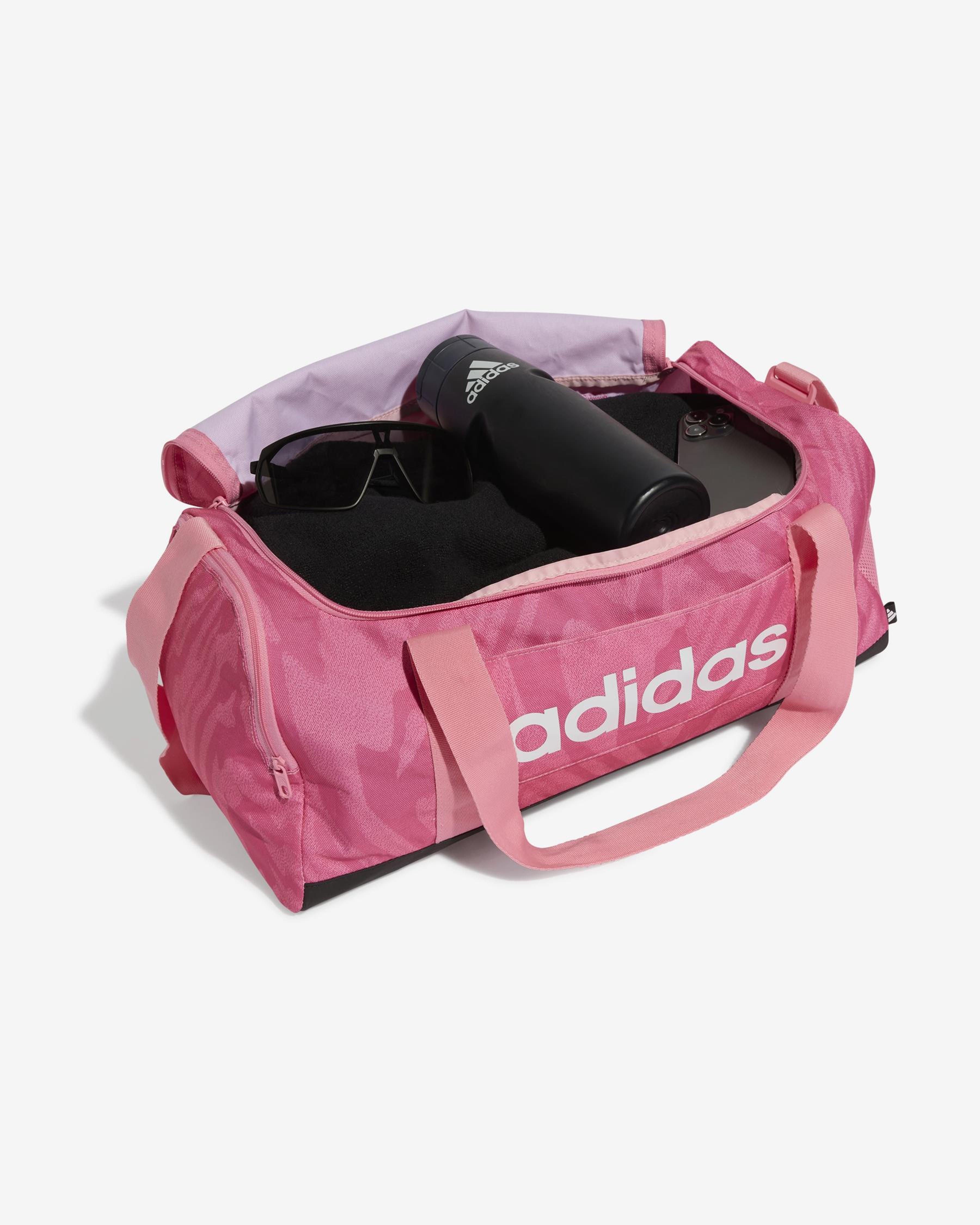 Borsa Donna Rosa Linear Graphic, con numerose tasche 