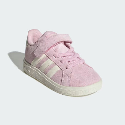 ADIDAS Grand Court 2.0 Sneaker Bassa Bambina - JR0781 Pink/Off White/Gold
