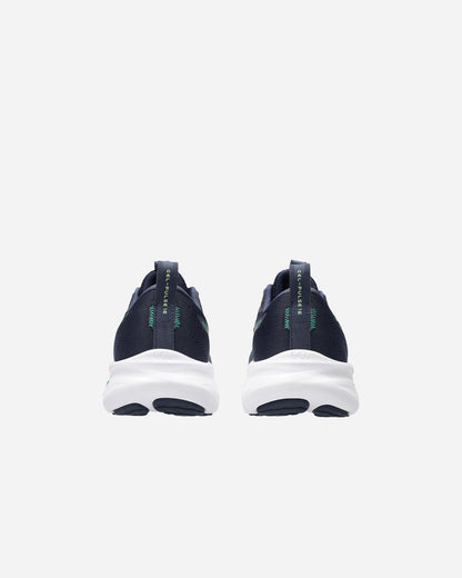 Scarpa Uomo Gel-Pulse 16 Blu/Verde, con tecnologia GEL sul tallone 