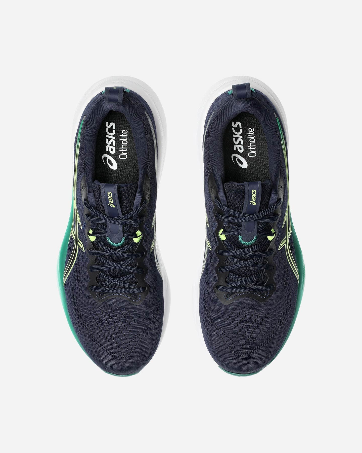 Scarpa Uomo Gel-Pulse 16 Blu/Verde, con tecnologia GEL sul tallone 