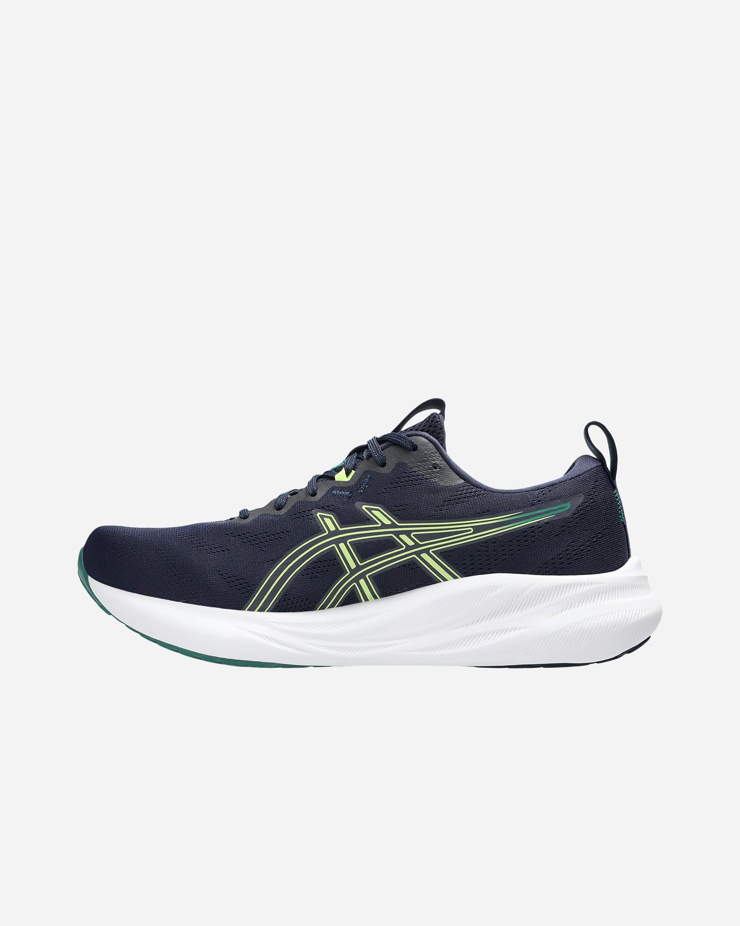 Scarpa Uomo Gel-Pulse 16 Blu/Verde, con tecnologia GEL sul tallone 