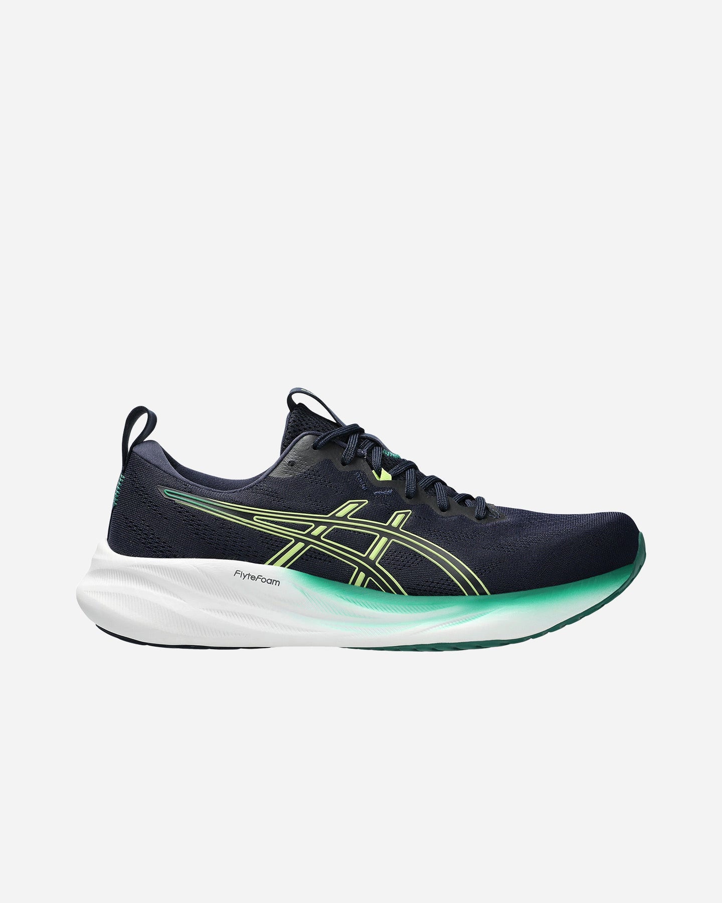 Scarpa Uomo Gel-Pulse 16 Blu/Verde, con tecnologia GEL sul tallone 