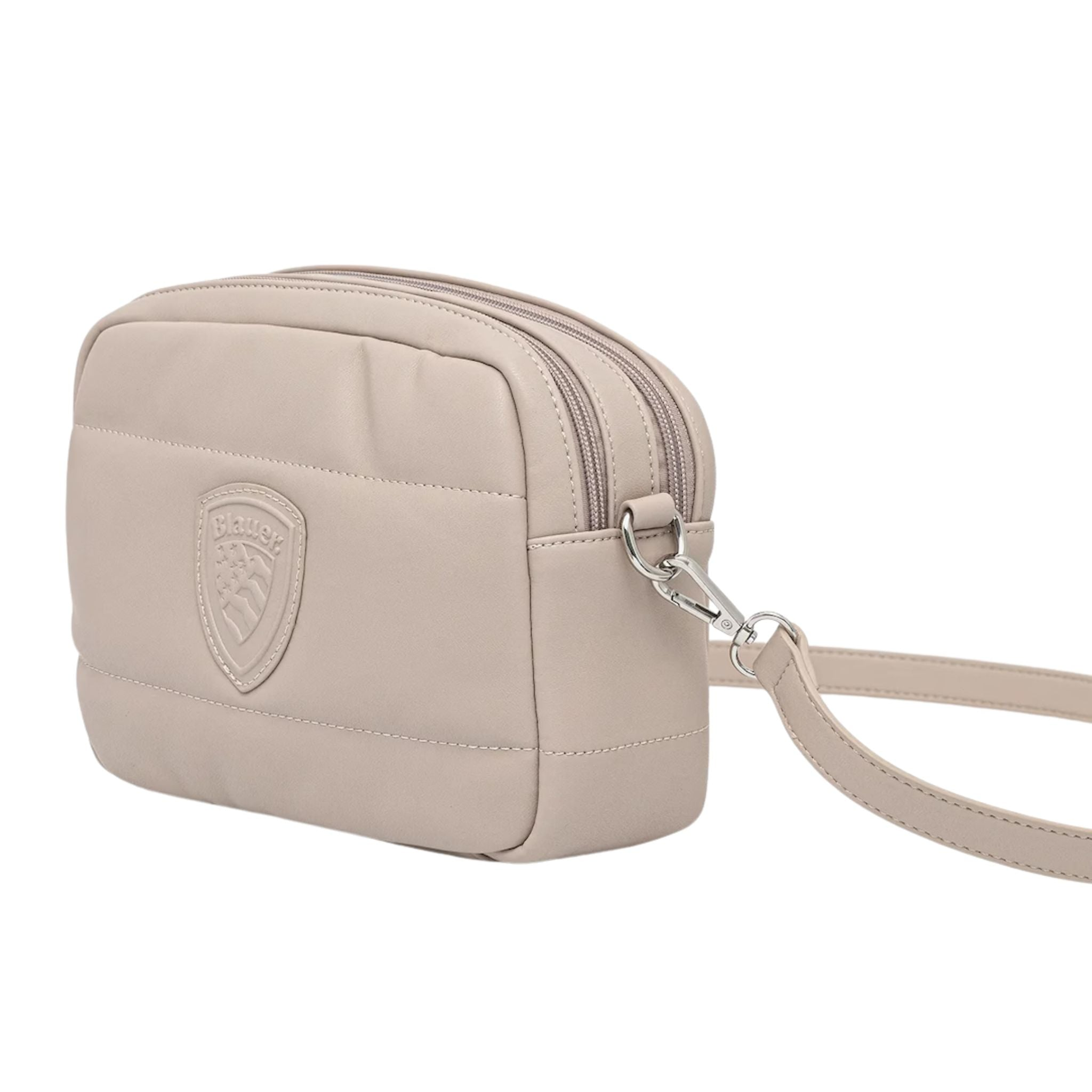 Borsa Donna Smarty, in pelle sintetica con impunture orizzontali 