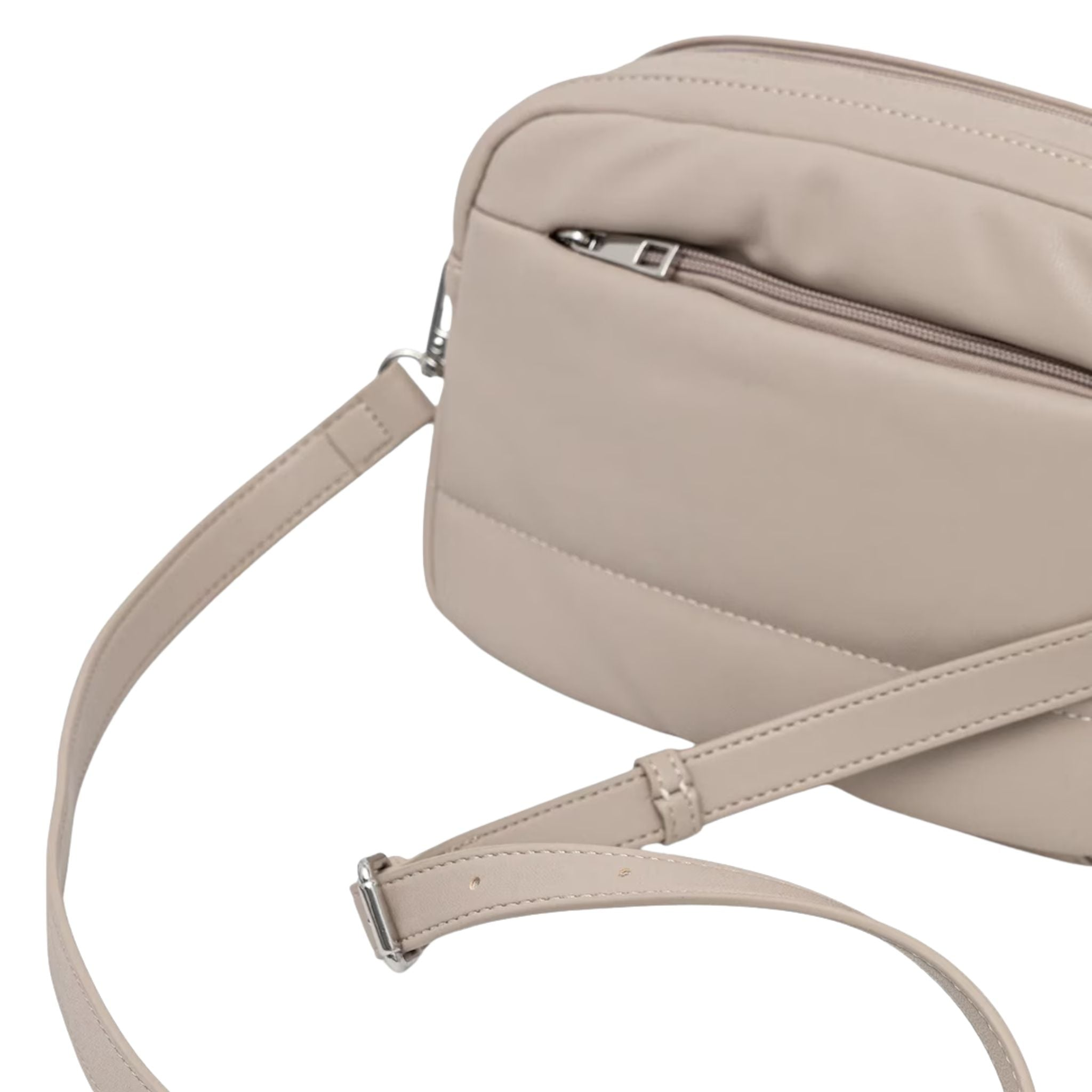 Borsa Donna Smarty, in pelle sintetica con impunture orizzontali 