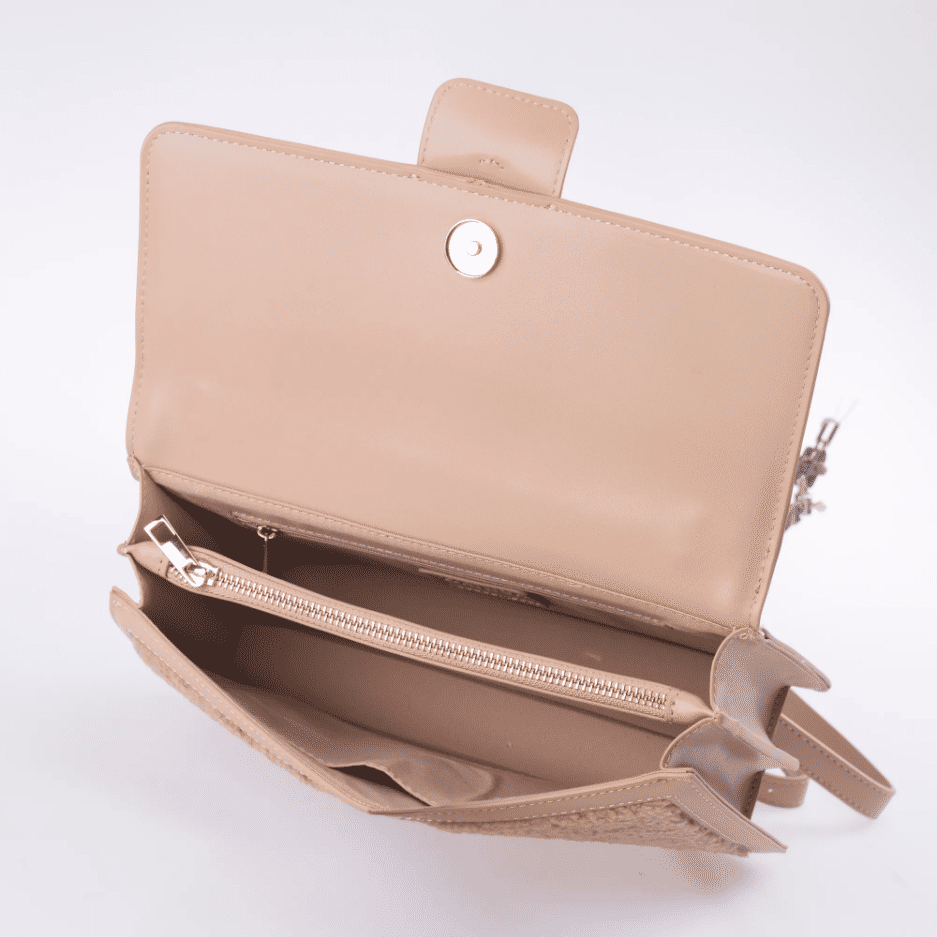 Borsa Donna con numerosi scomparti, modello Mixy05, con catena