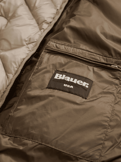 Blauer Piumino Geometrico Idrorepellente Donna