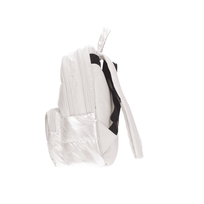 Zaino Donna Wave04 trapuntato, con tasca frontale e patch logo
