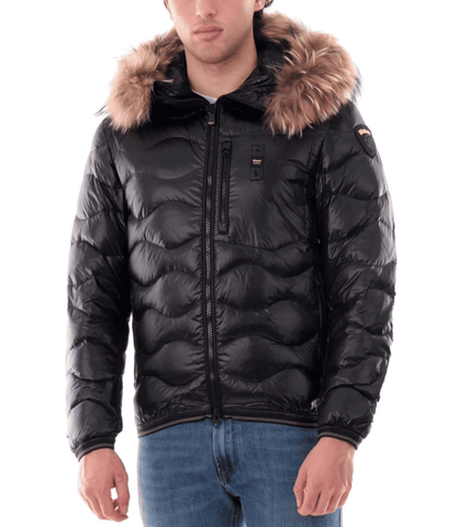 Blauer Giubbotto Uomo Wavefur Invernale Piuma