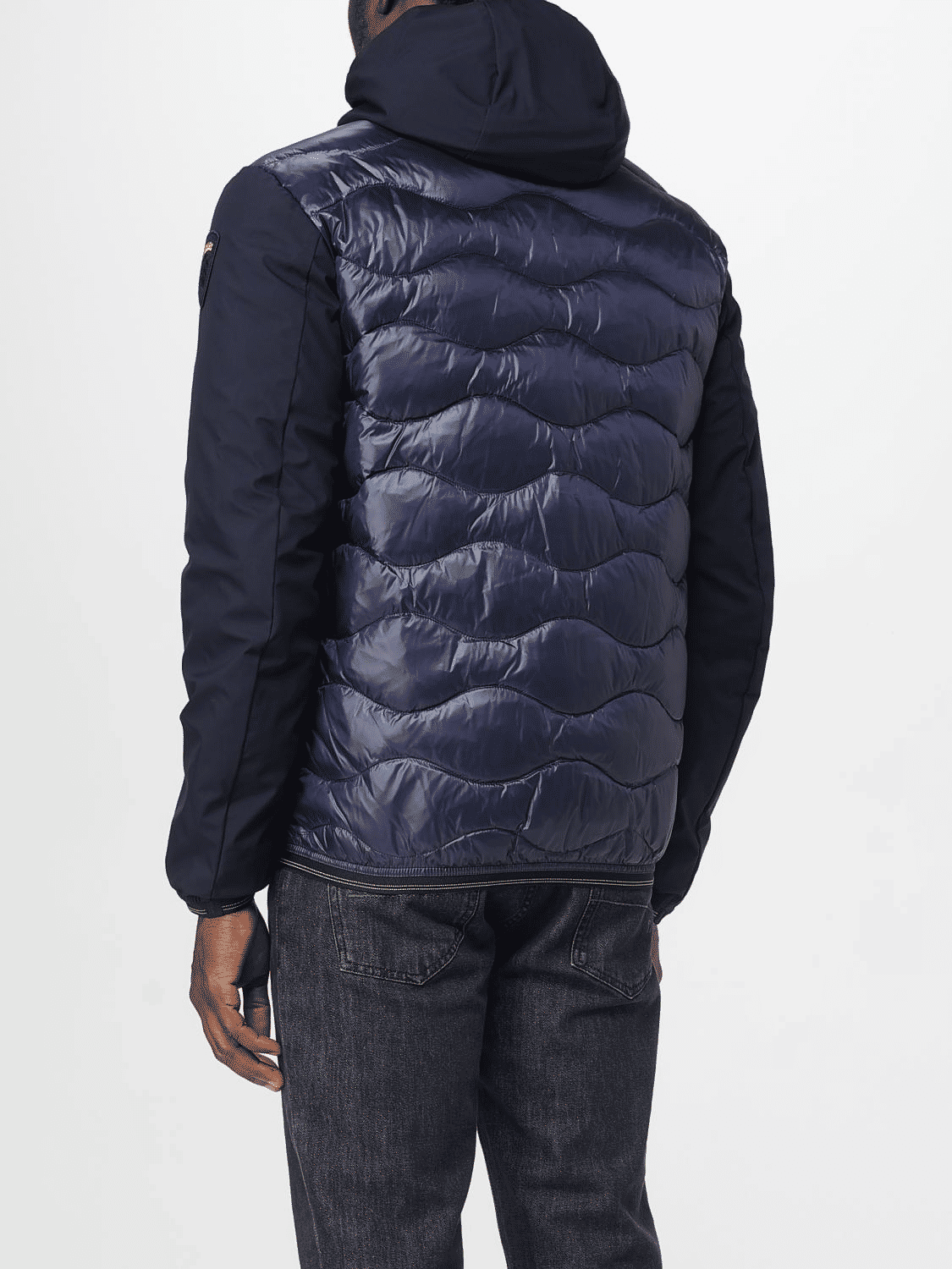 Blauer Piumino Uomo Imbottitura Mista Invernale